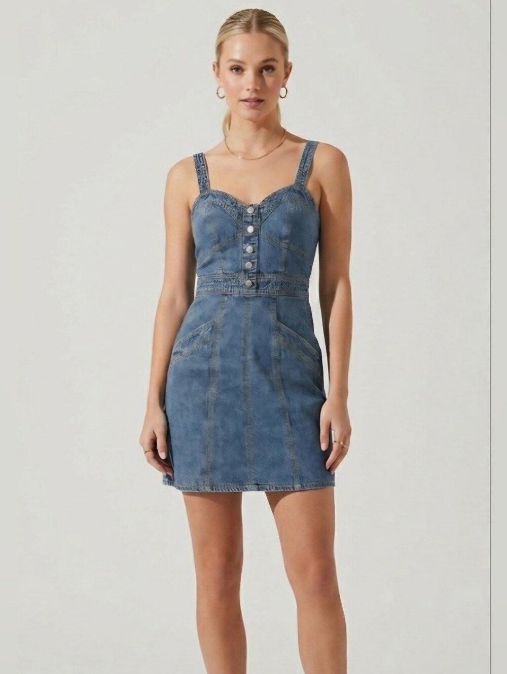 Japna Denim Mini Dress